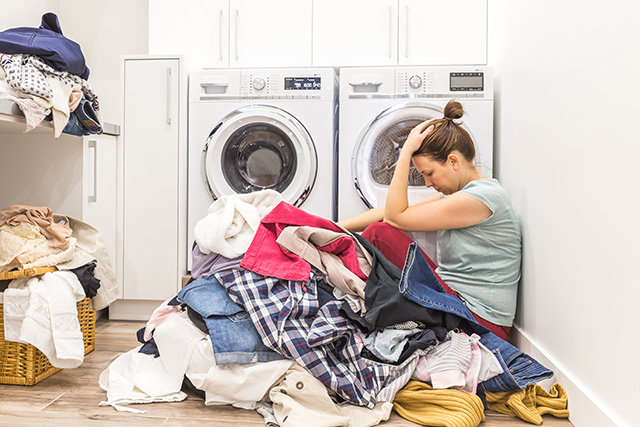 Clutter Depression Laundry