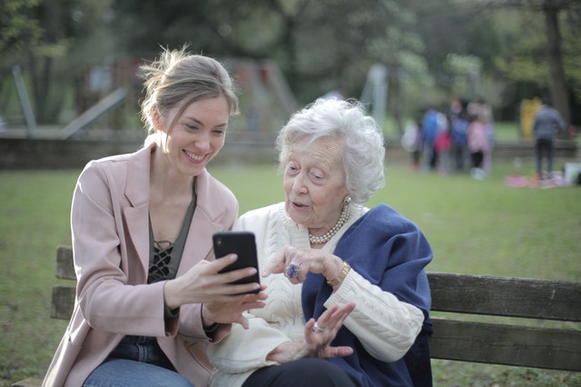 Senior depression and technology