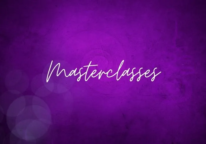 Masterclasses Masterclasses