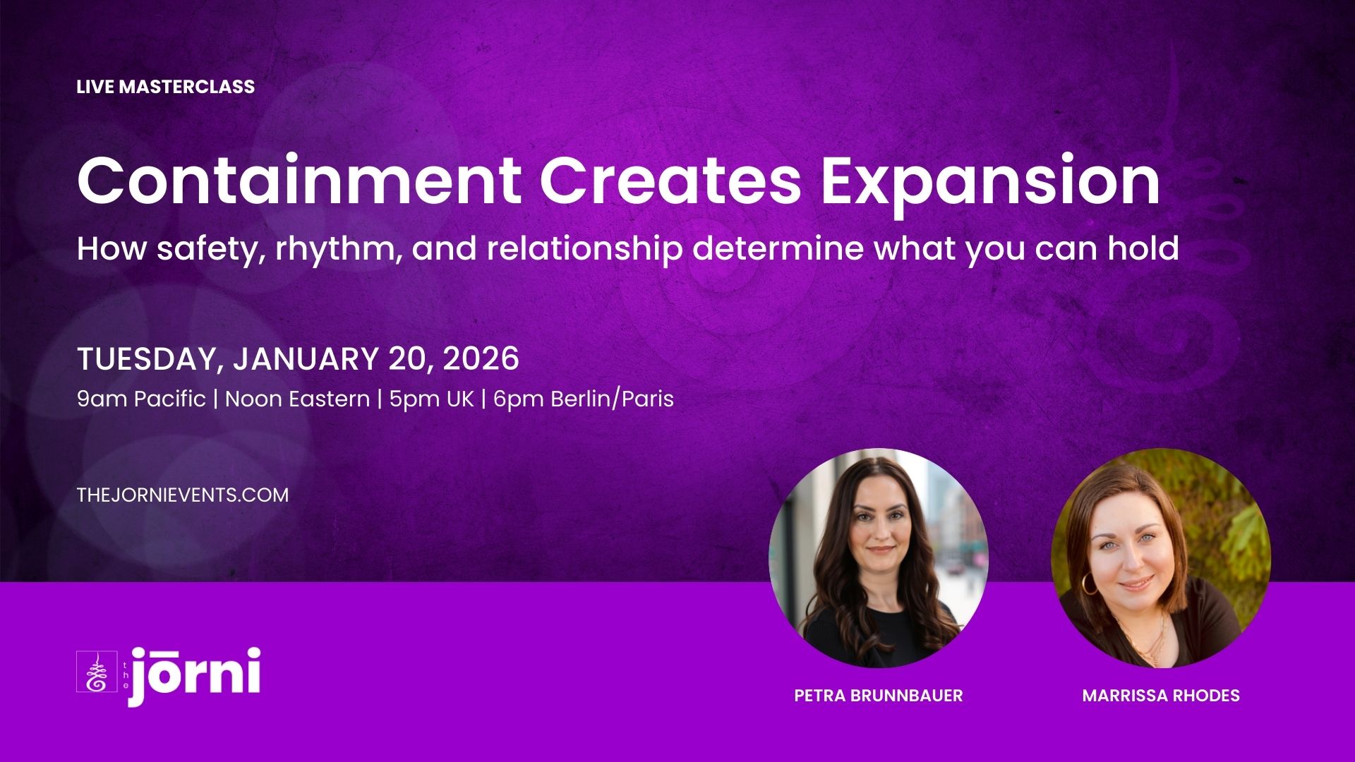 Masterclass January 20 2026